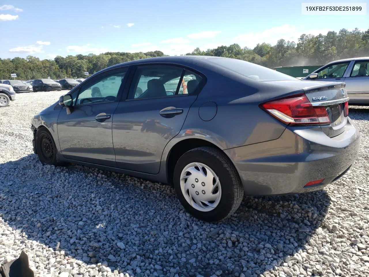 2013 Honda Civic Lx VIN: 19XFB2F53DE251899 Lot: 76146064