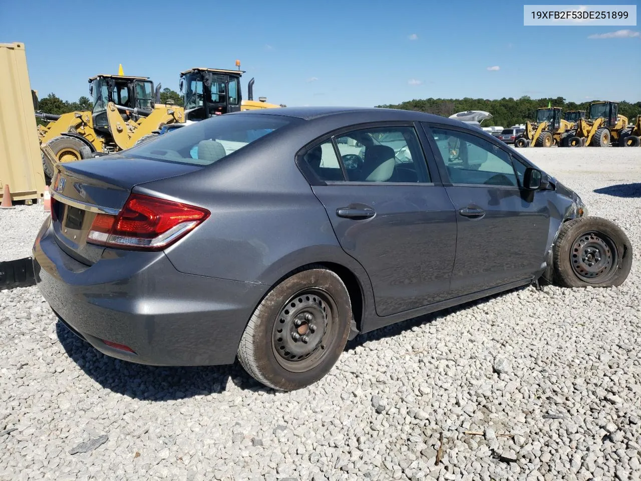 2013 Honda Civic Lx VIN: 19XFB2F53DE251899 Lot: 76146064