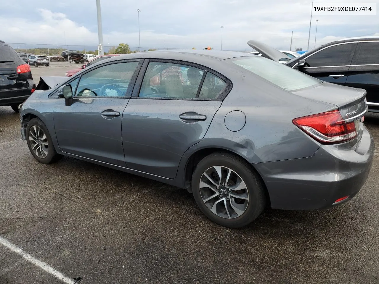 2013 Honda Civic Exl VIN: 19XFB2F9XDE077414 Lot: 76290384