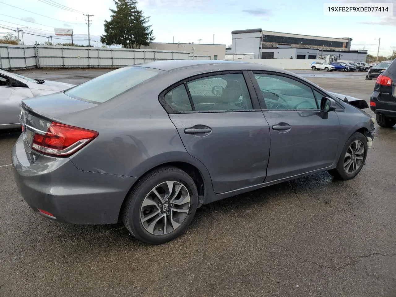 2013 Honda Civic Exl VIN: 19XFB2F9XDE077414 Lot: 76290384