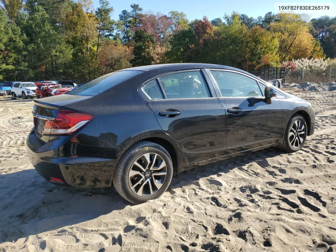 2013 Honda Civic Ex VIN: 19XFB2F83DE265179 Lot: 76461734