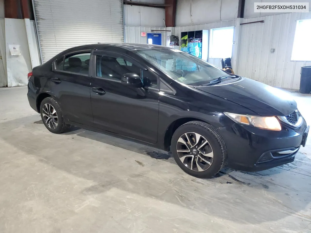 2013 Honda Civic Lx VIN: 2HGFB2F5XDH531034 Lot: 76471444