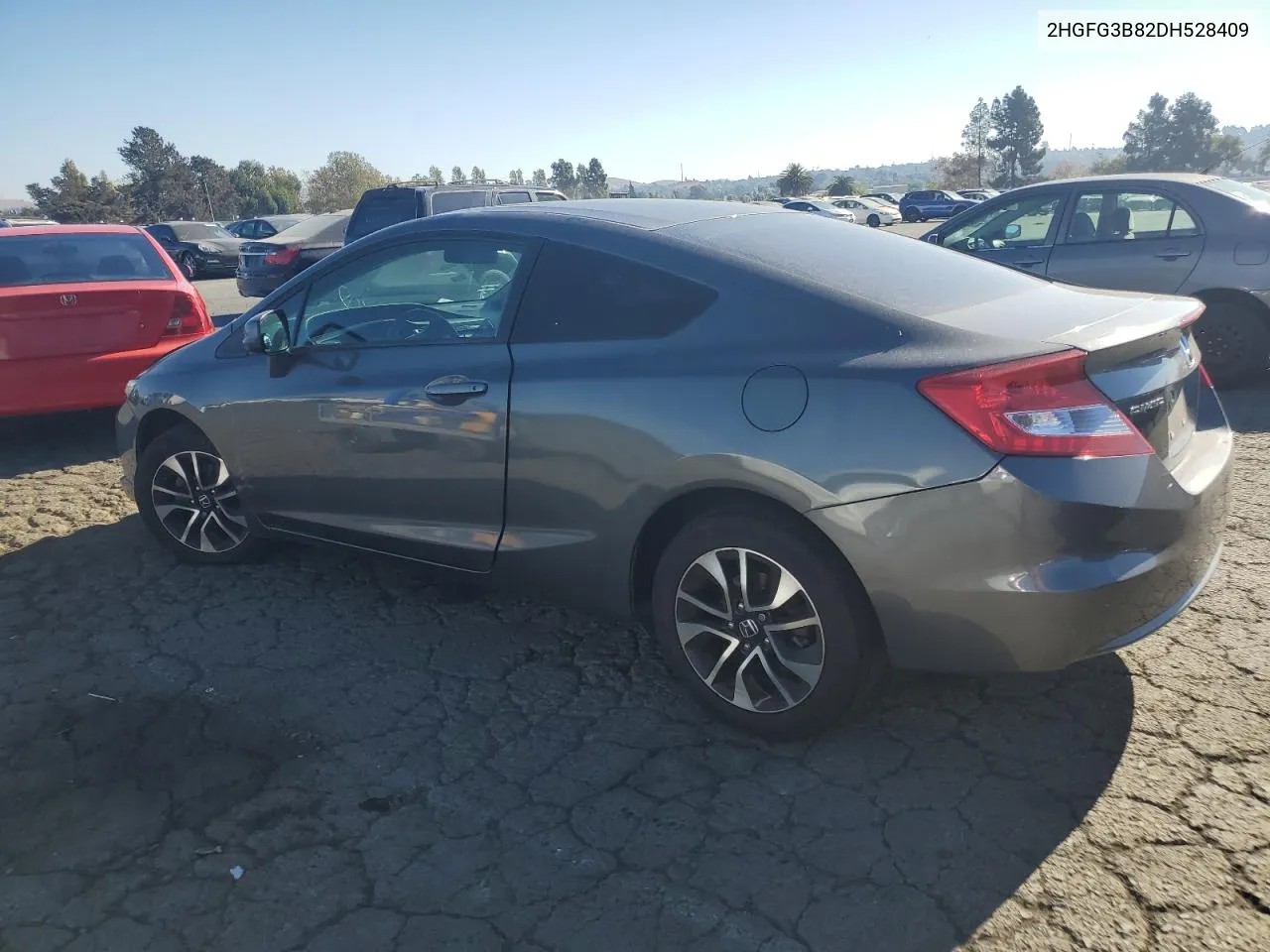 2013 Honda Civic Ex VIN: 2HGFG3B82DH528409 Lot: 76518834