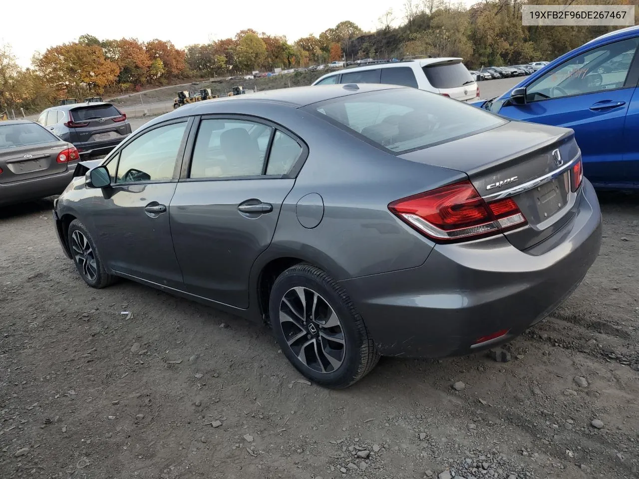 19XFB2F96DE267467 2013 Honda Civic Exl