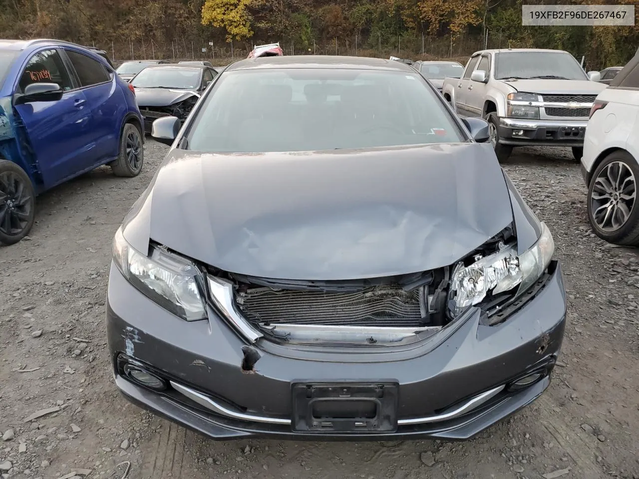 19XFB2F96DE267467 2013 Honda Civic Exl