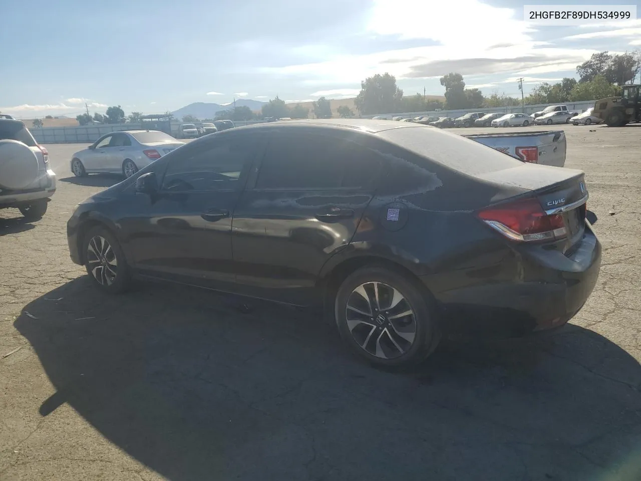 2HGFB2F89DH534999 2013 Honda Civic Ex