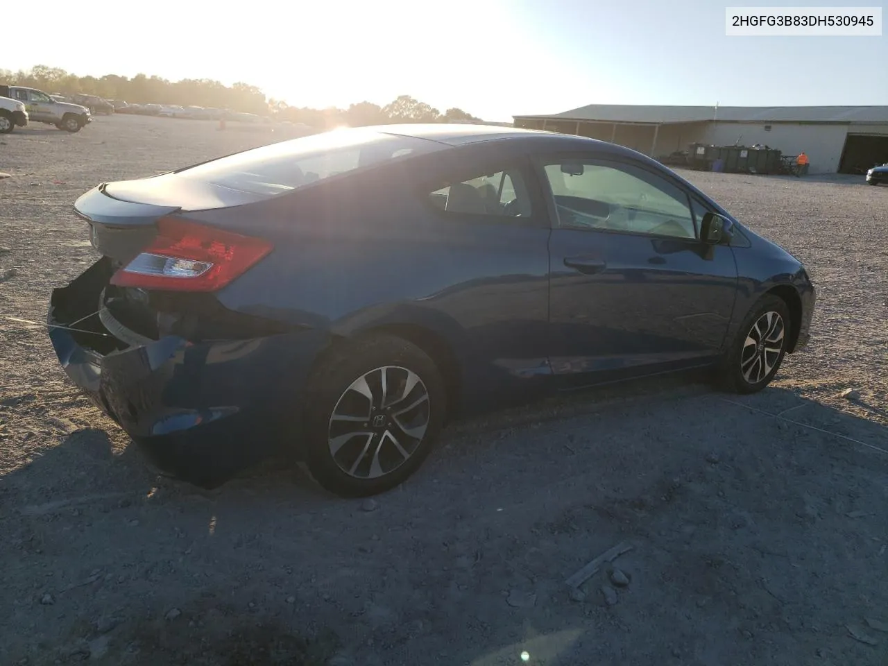 2013 Honda Civic Ex VIN: 2HGFG3B83DH530945 Lot: 76719524