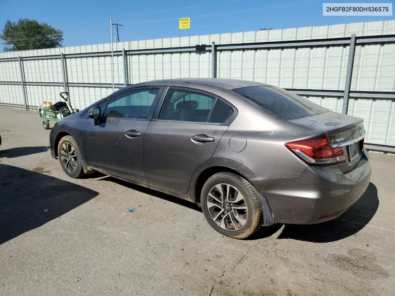 2HGFB2F80DH536575 2013 Honda Civic Ex