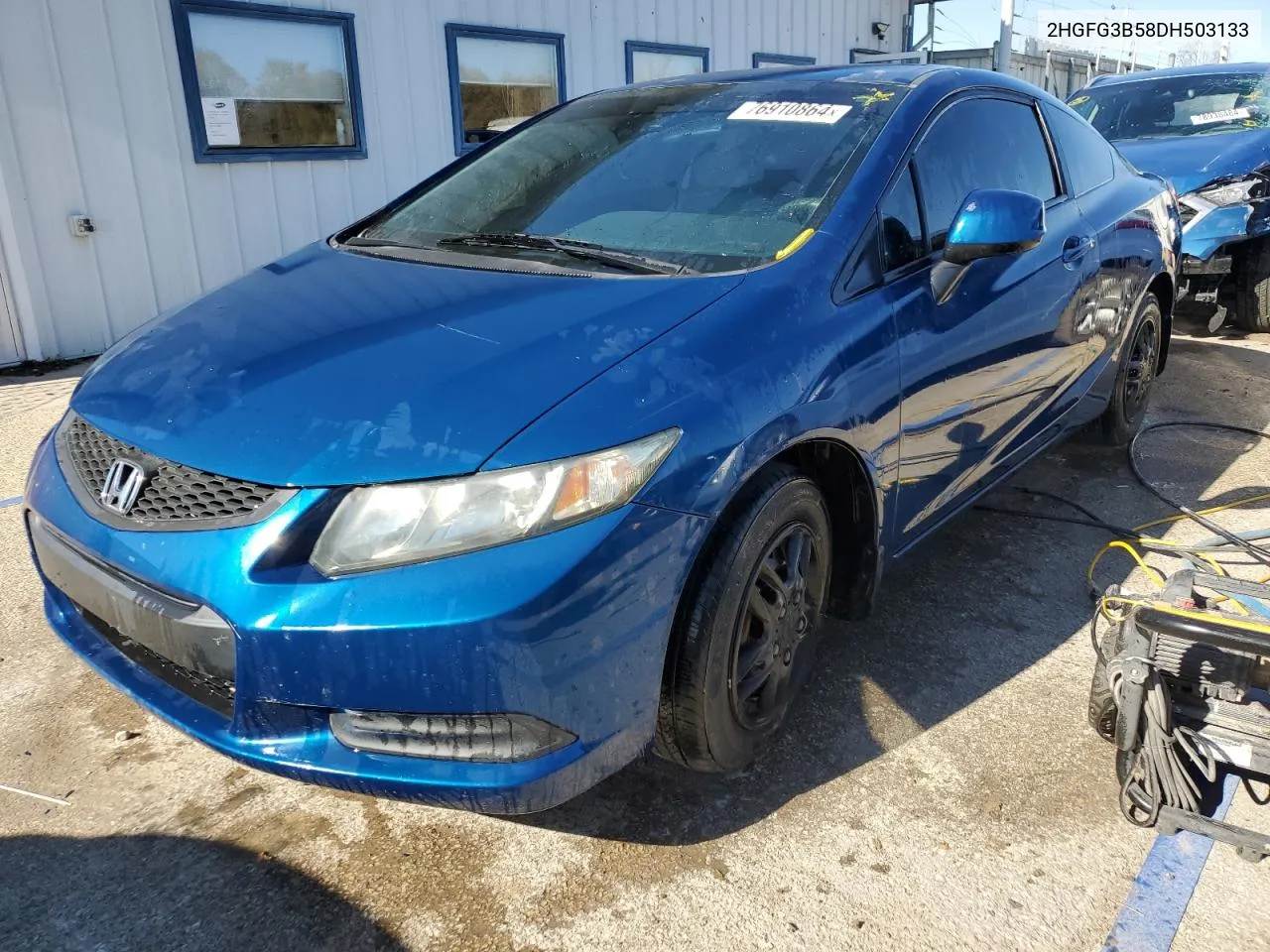 2013 Honda Civic Lx VIN: 2HGFG3B58DH503133 Lot: 76910864