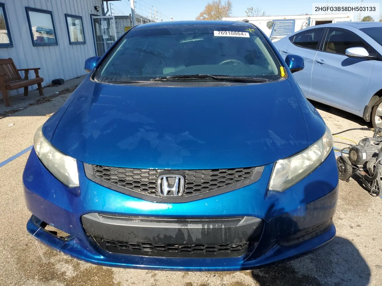 2013 Honda Civic Lx VIN: 2HGFG3B58DH503133 Lot: 76910864