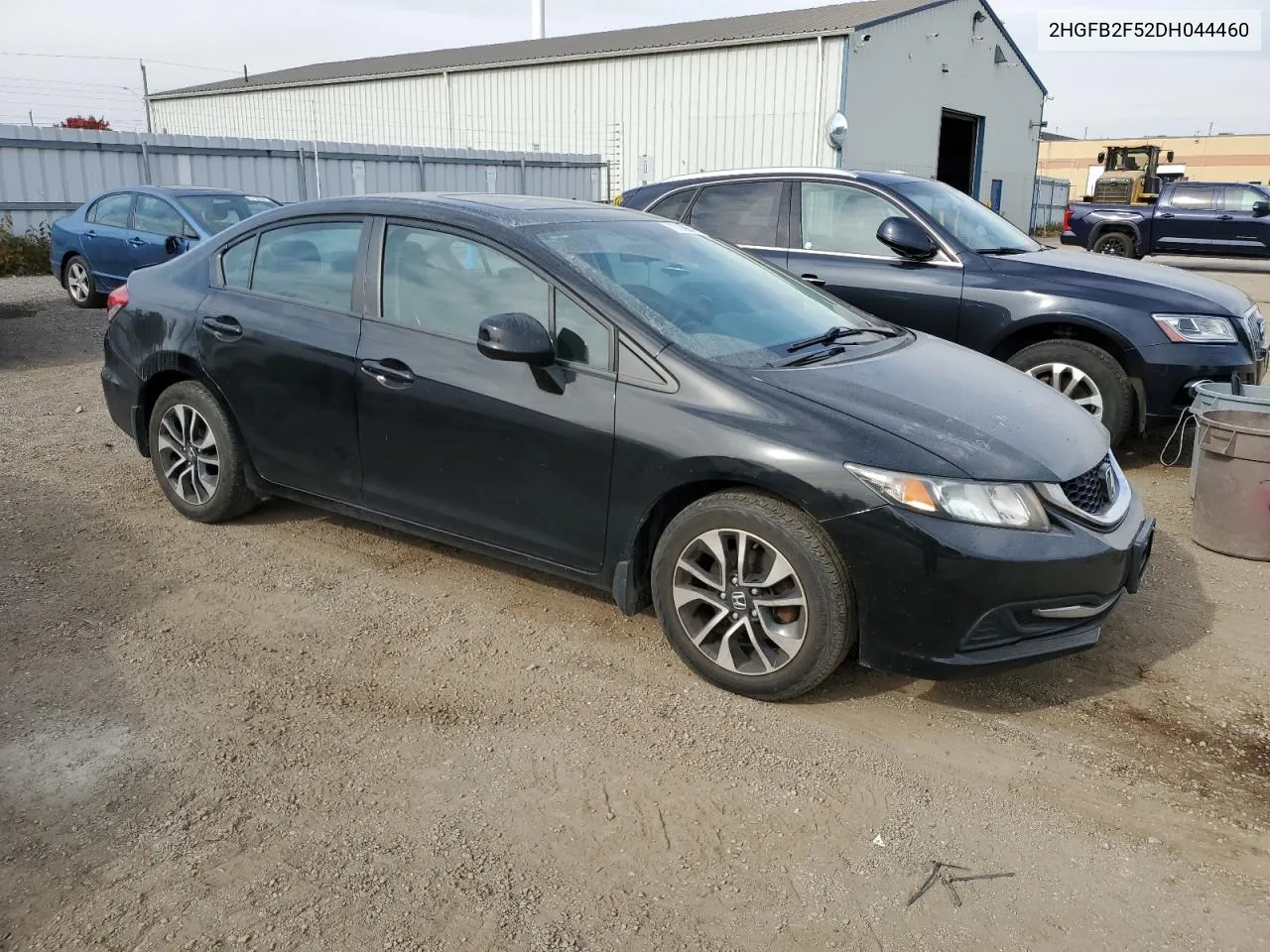 2013 Honda Civic Lx VIN: 2HGFB2F52DH044460 Lot: 77069044