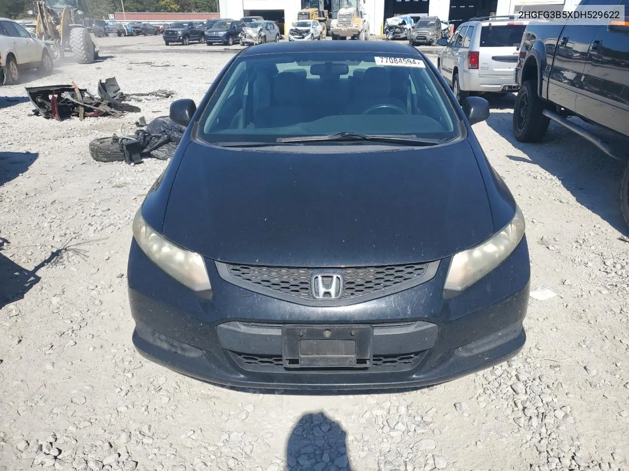 2013 Honda Civic Lx VIN: 2HGFG3B5XDH529622 Lot: 77084594