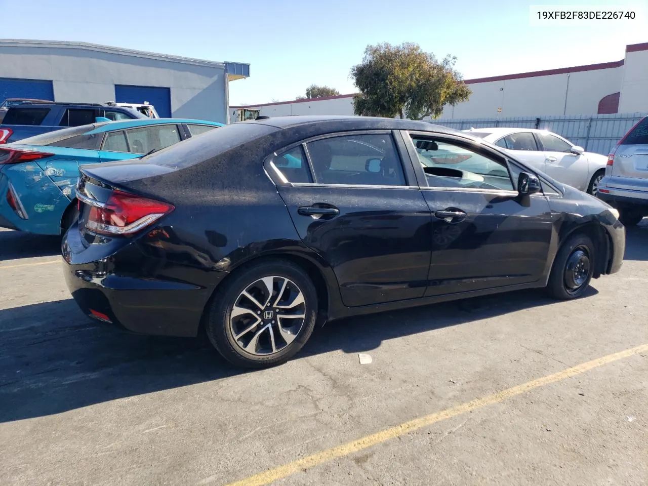 2013 Honda Civic Ex VIN: 19XFB2F83DE226740 Lot: 77591414