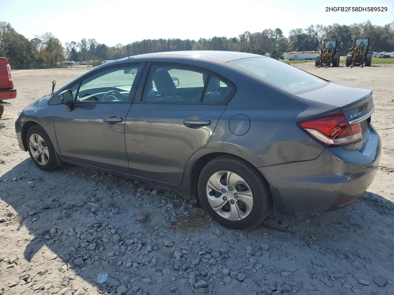 2013 Honda Civic Lx VIN: 2HGFB2F58DH589529 Lot: 77659204