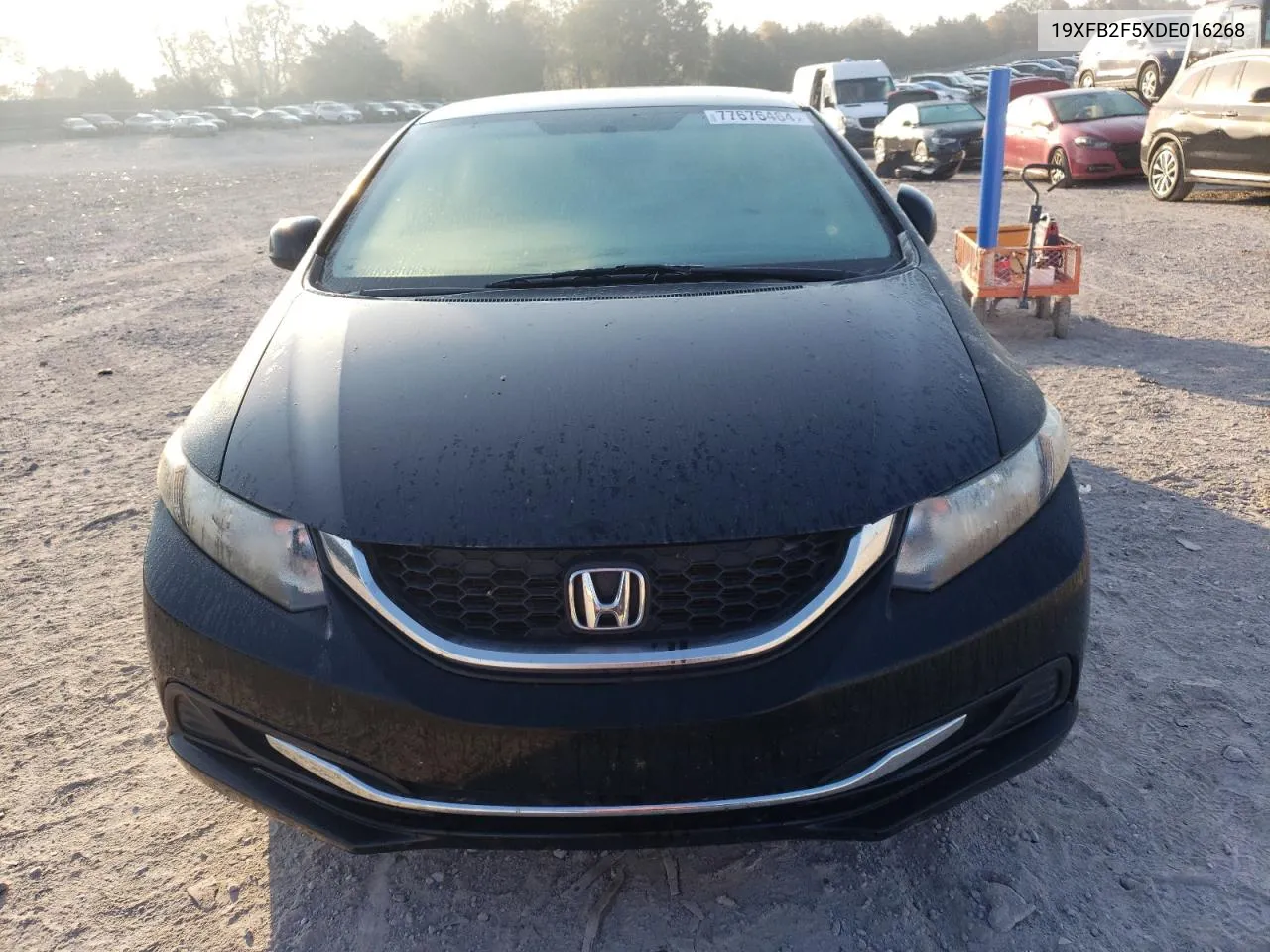 2013 Honda Civic Lx VIN: 19XFB2F5XDE016268 Lot: 77676464