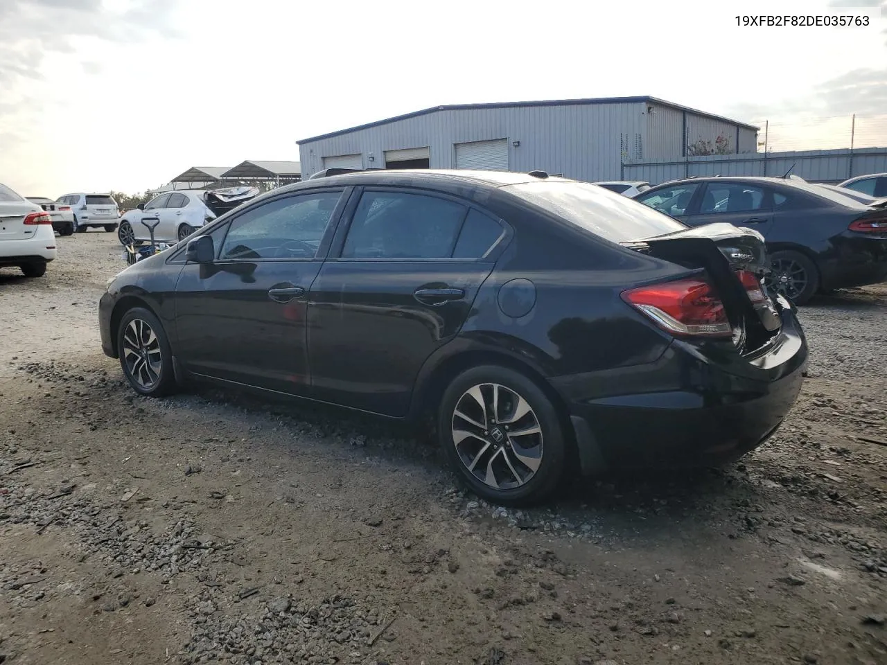 2013 Honda Civic Ex VIN: 19XFB2F82DE035763 Lot: 77764044