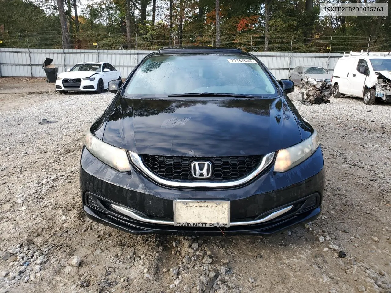 2013 Honda Civic Ex VIN: 19XFB2F82DE035763 Lot: 77764044