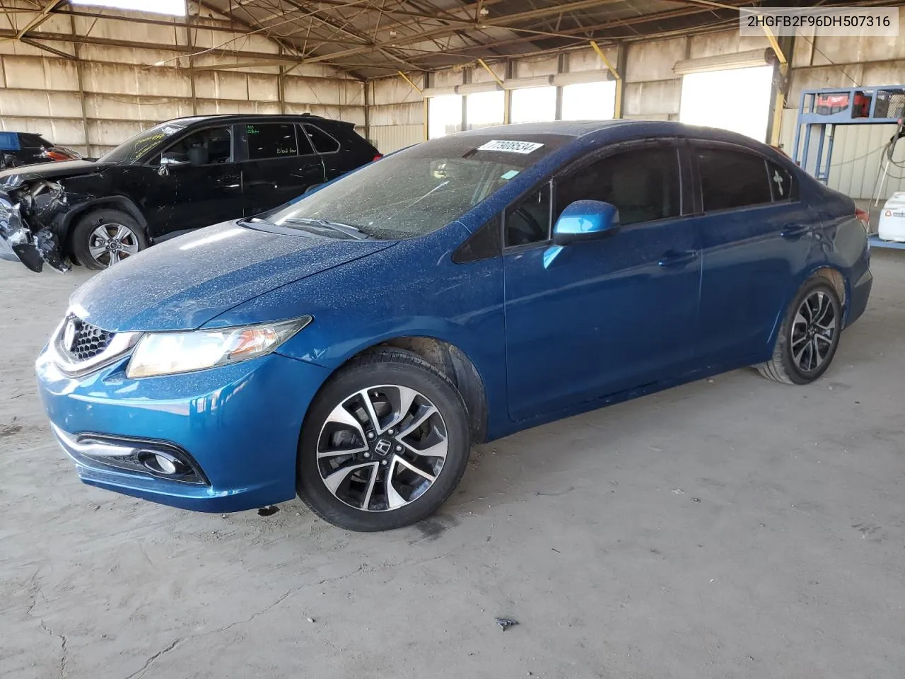 2013 Honda Civic Exl VIN: 2HGFB2F96DH507316 Lot: 77908534