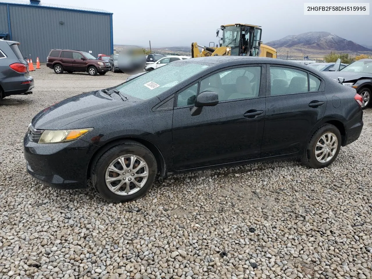 2013 Honda Civic Lx VIN: 2HGFB2F58DH515995 Lot: 78054934