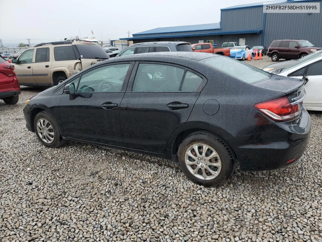 2013 Honda Civic Lx VIN: 2HGFB2F58DH515995 Lot: 78054934