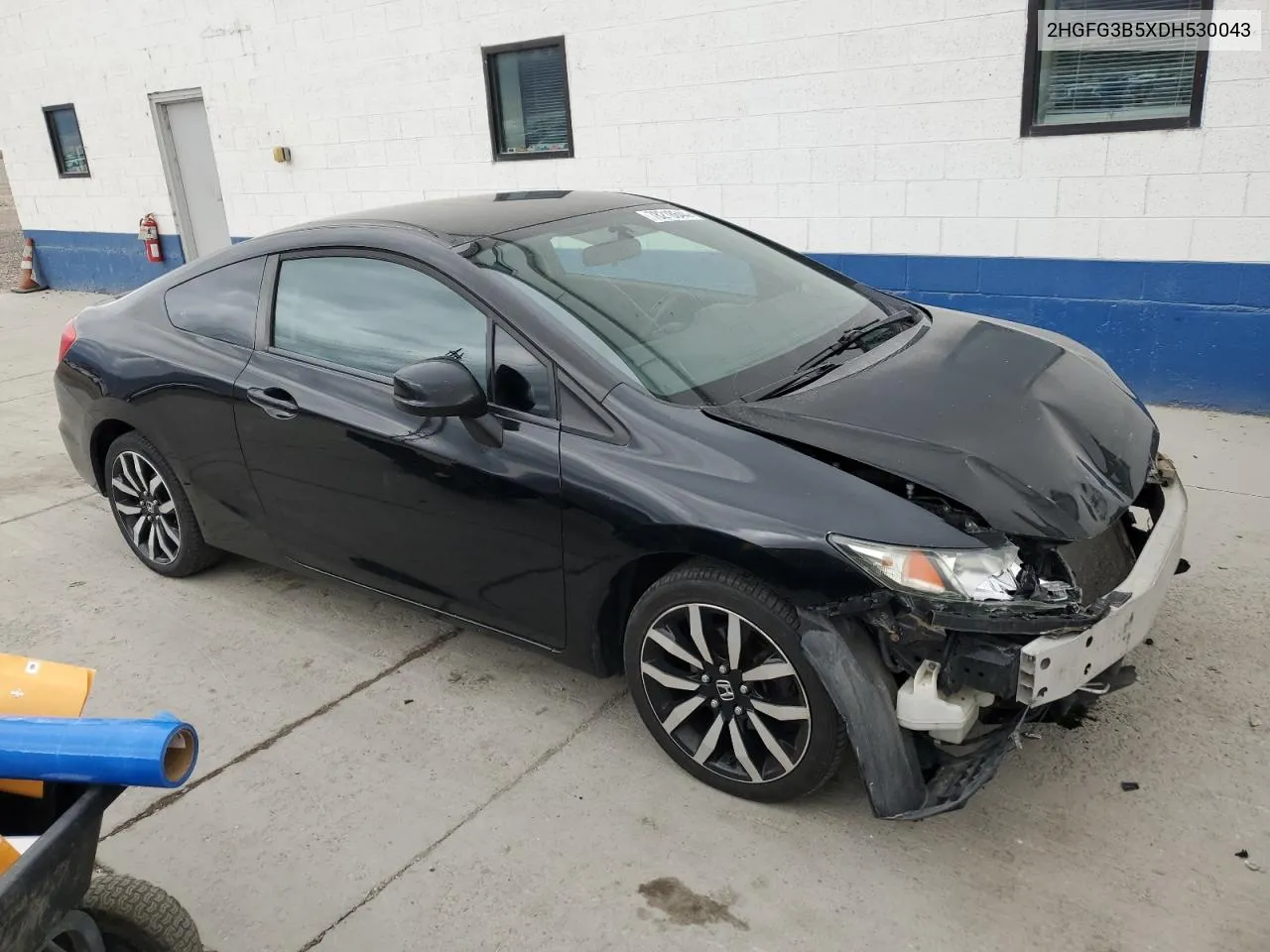 2013 Honda Civic Lx VIN: 2HGFG3B5XDH530043 Lot: 78218644