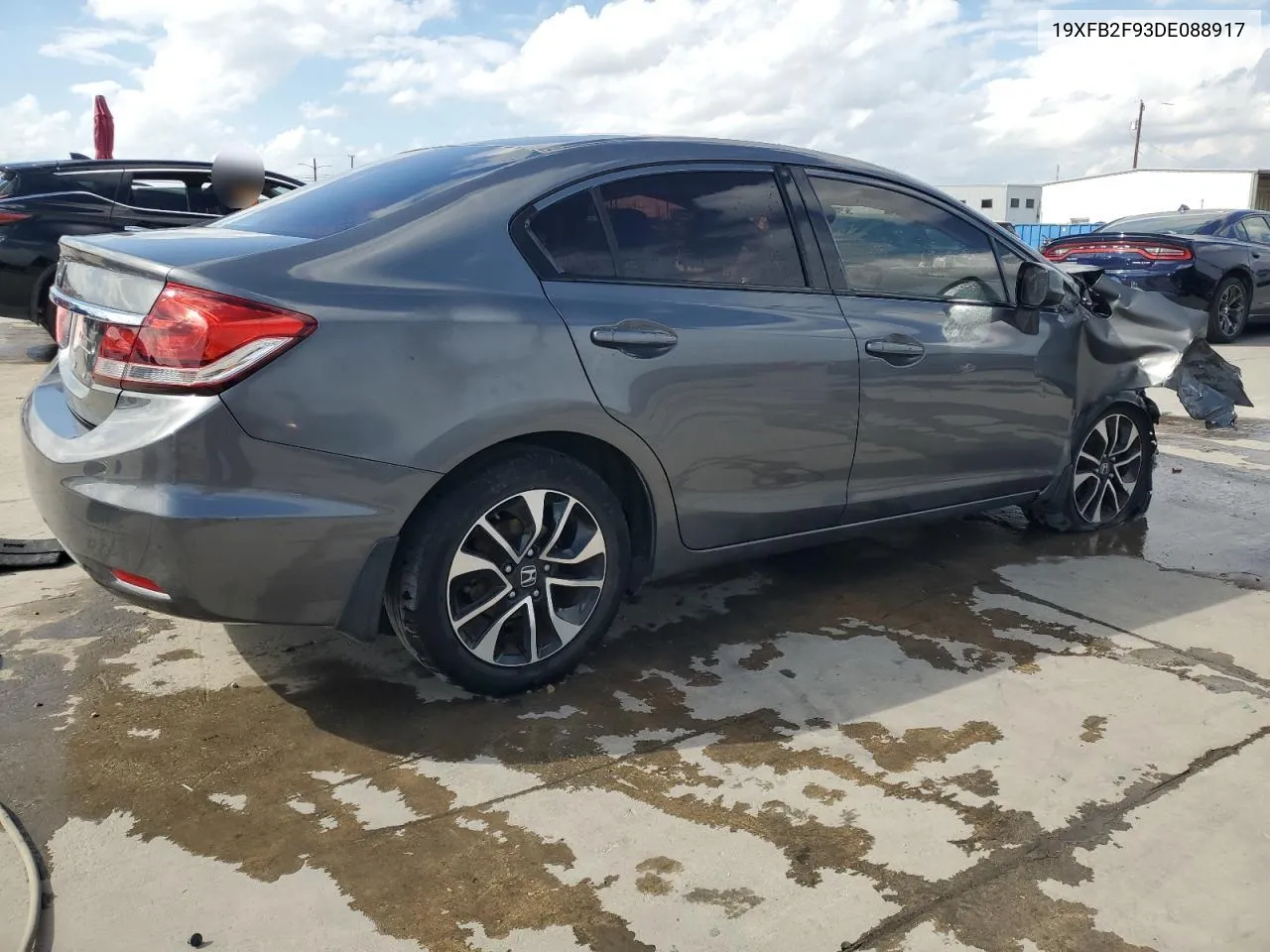 2013 Honda Civic Exl VIN: 19XFB2F93DE088917 Lot: 78253614