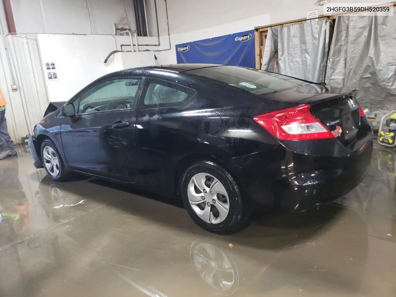 2013 Honda Civic Lx VIN: 2HGFG3B59DH520359 Lot: 78609054