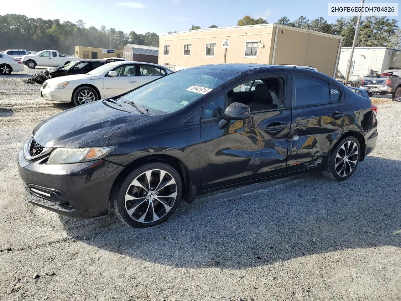 2013 Honda Civic Si VIN: 2HGFB6E50DH704326 Lot: 78645614