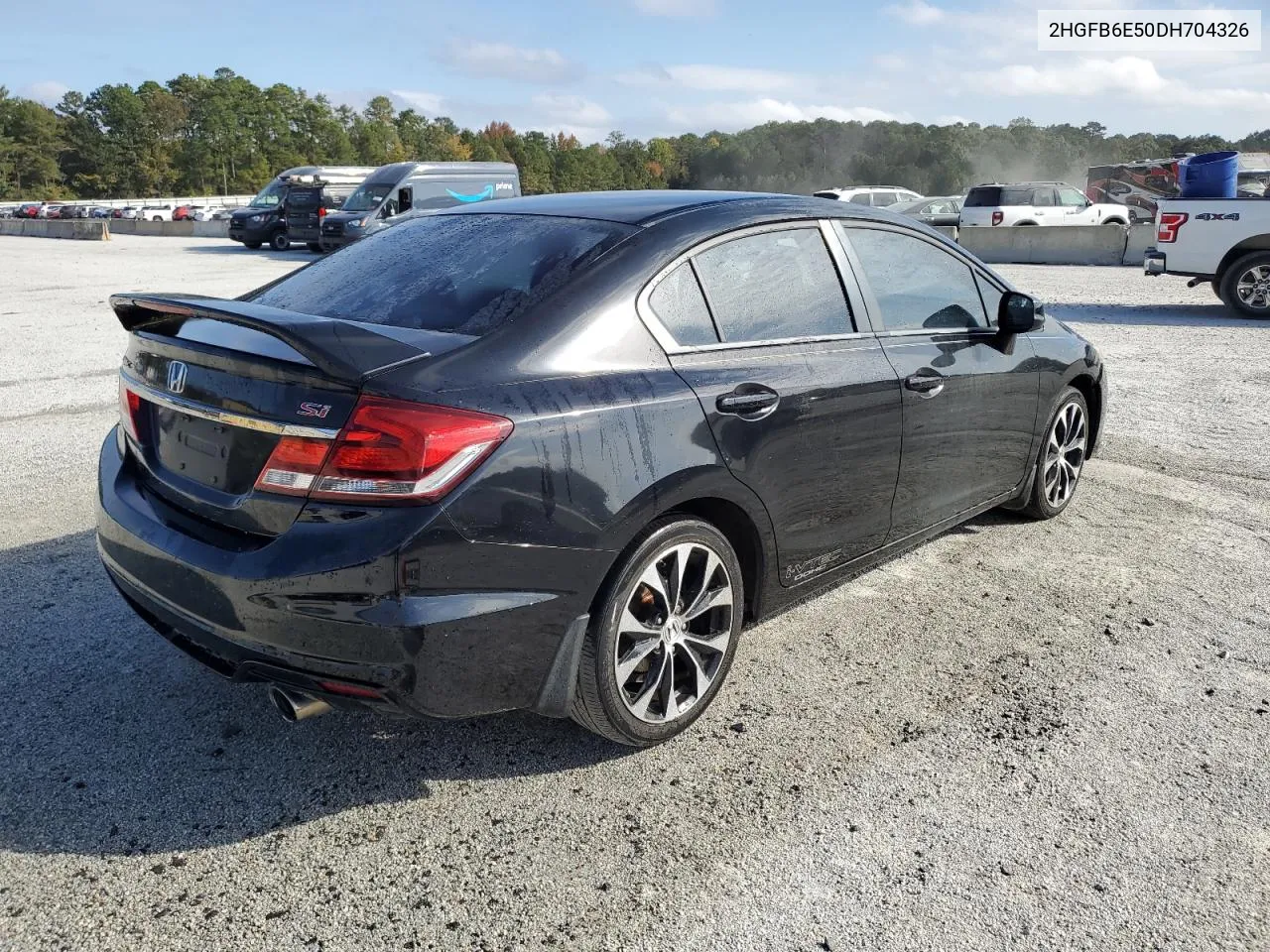 2013 Honda Civic Si VIN: 2HGFB6E50DH704326 Lot: 78645614