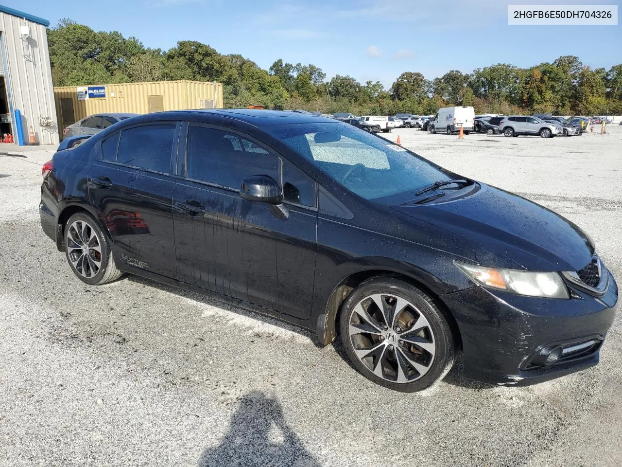 2013 Honda Civic Si VIN: 2HGFB6E50DH704326 Lot: 78645614