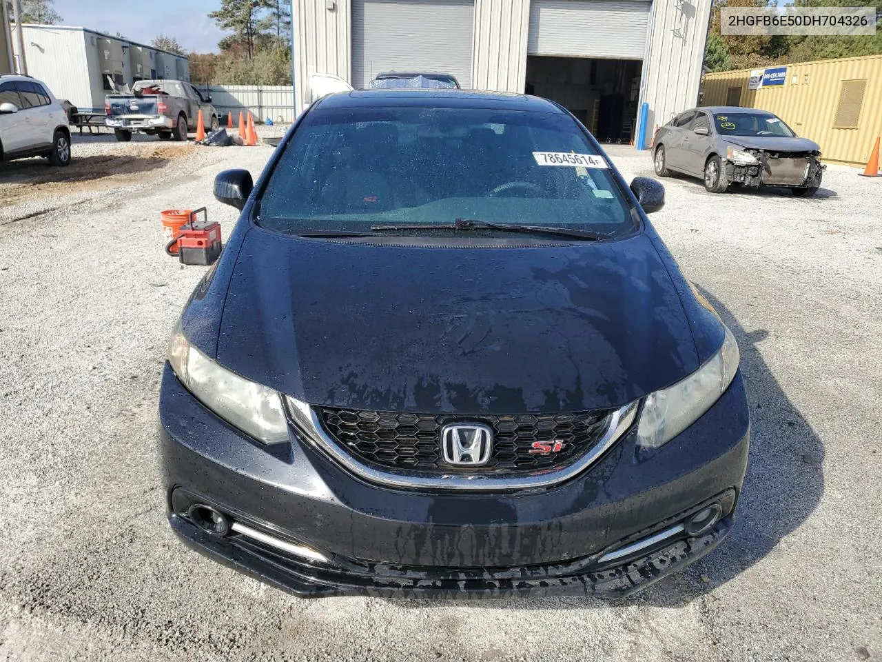 2013 Honda Civic Si VIN: 2HGFB6E50DH704326 Lot: 78645614