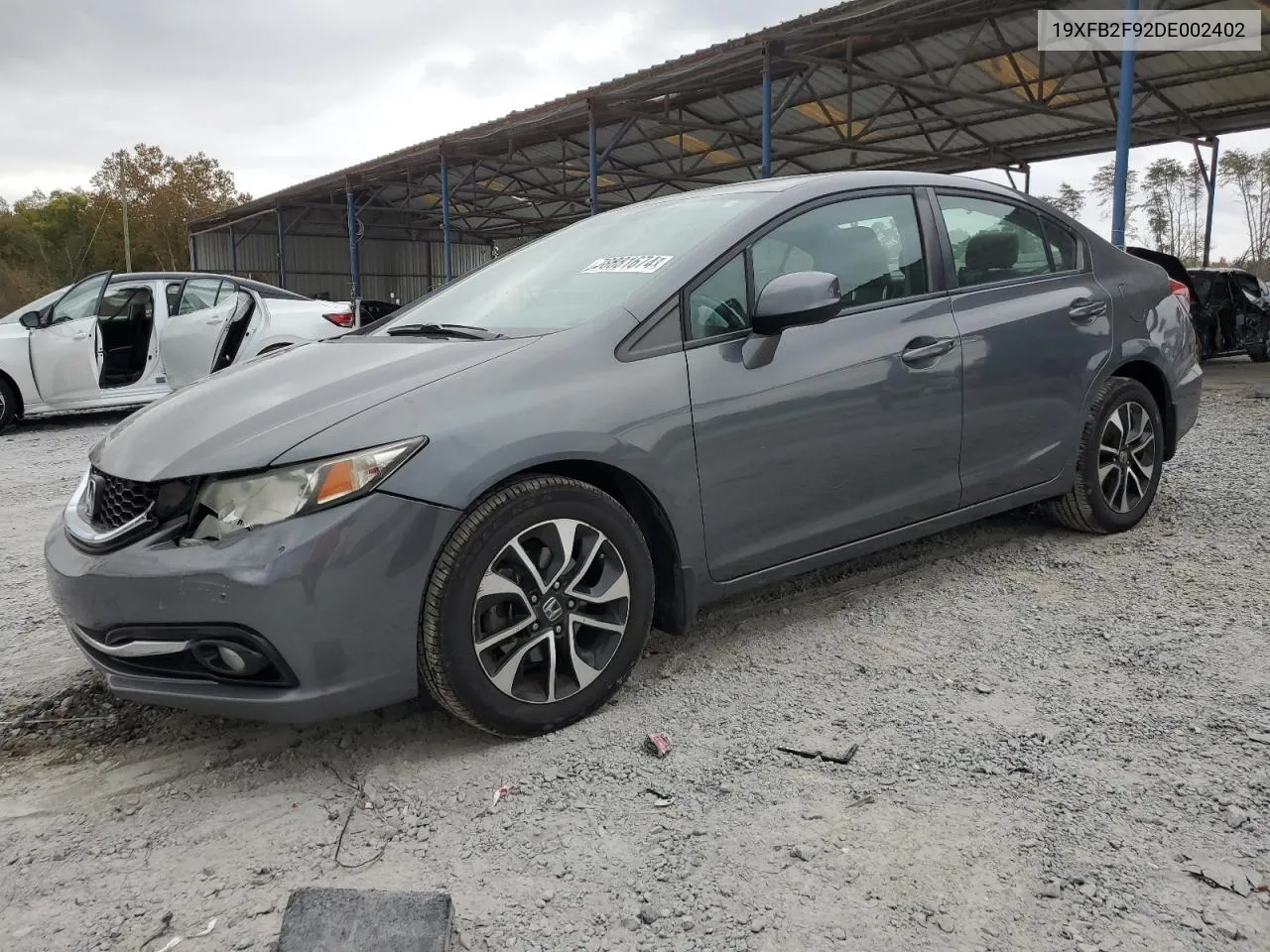 2013 Honda Civic Exl VIN: 19XFB2F92DE002402 Lot: 78881674