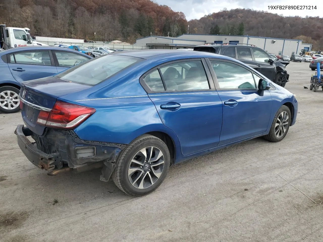 2013 Honda Civic Ex VIN: 19XFB2F89DE271214 Lot: 78944444