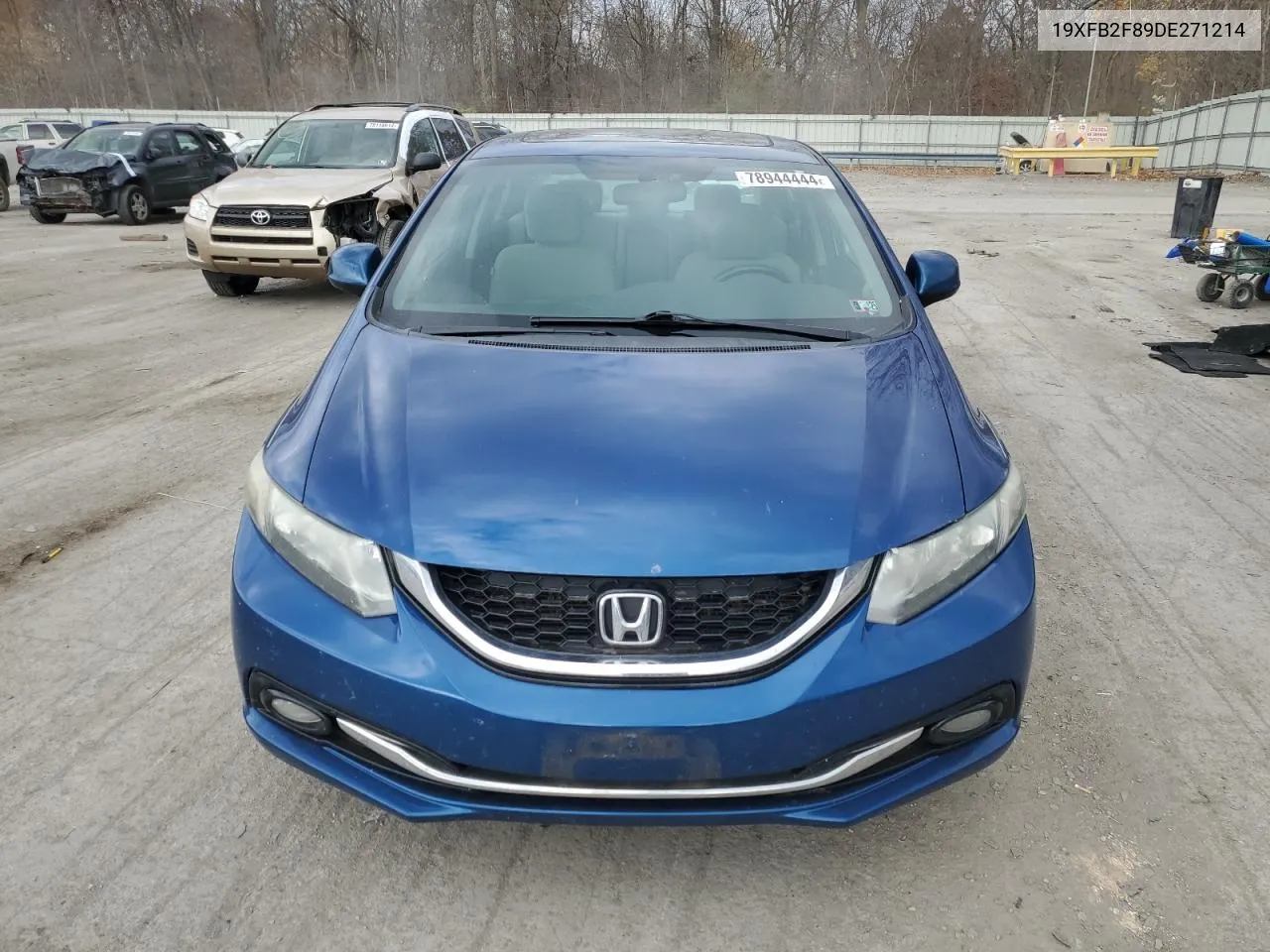 2013 Honda Civic Ex VIN: 19XFB2F89DE271214 Lot: 78944444