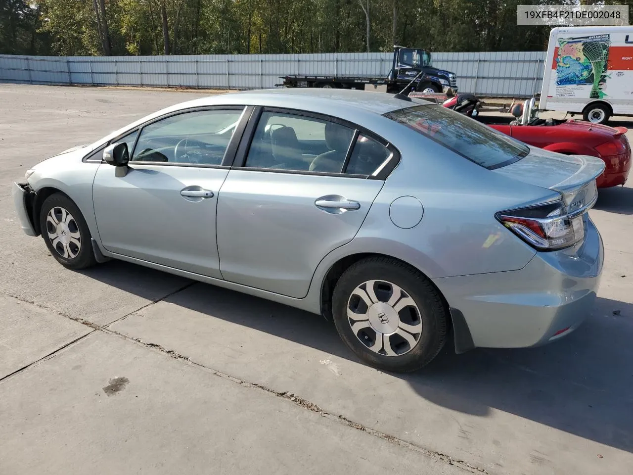 2013 Honda Civic Hybrid VIN: 19XFB4F21DE002048 Lot: 79144334