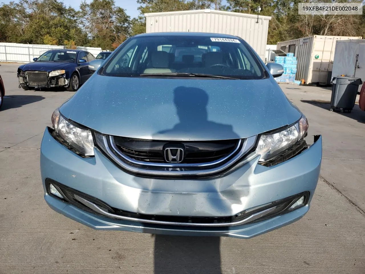 2013 Honda Civic Hybrid VIN: 19XFB4F21DE002048 Lot: 79144334