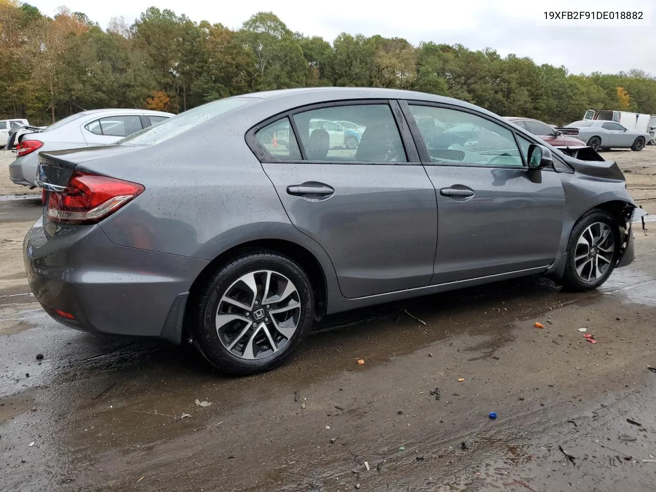 2013 Honda Civic Exl VIN: 19XFB2F91DE018882 Lot: 79192894