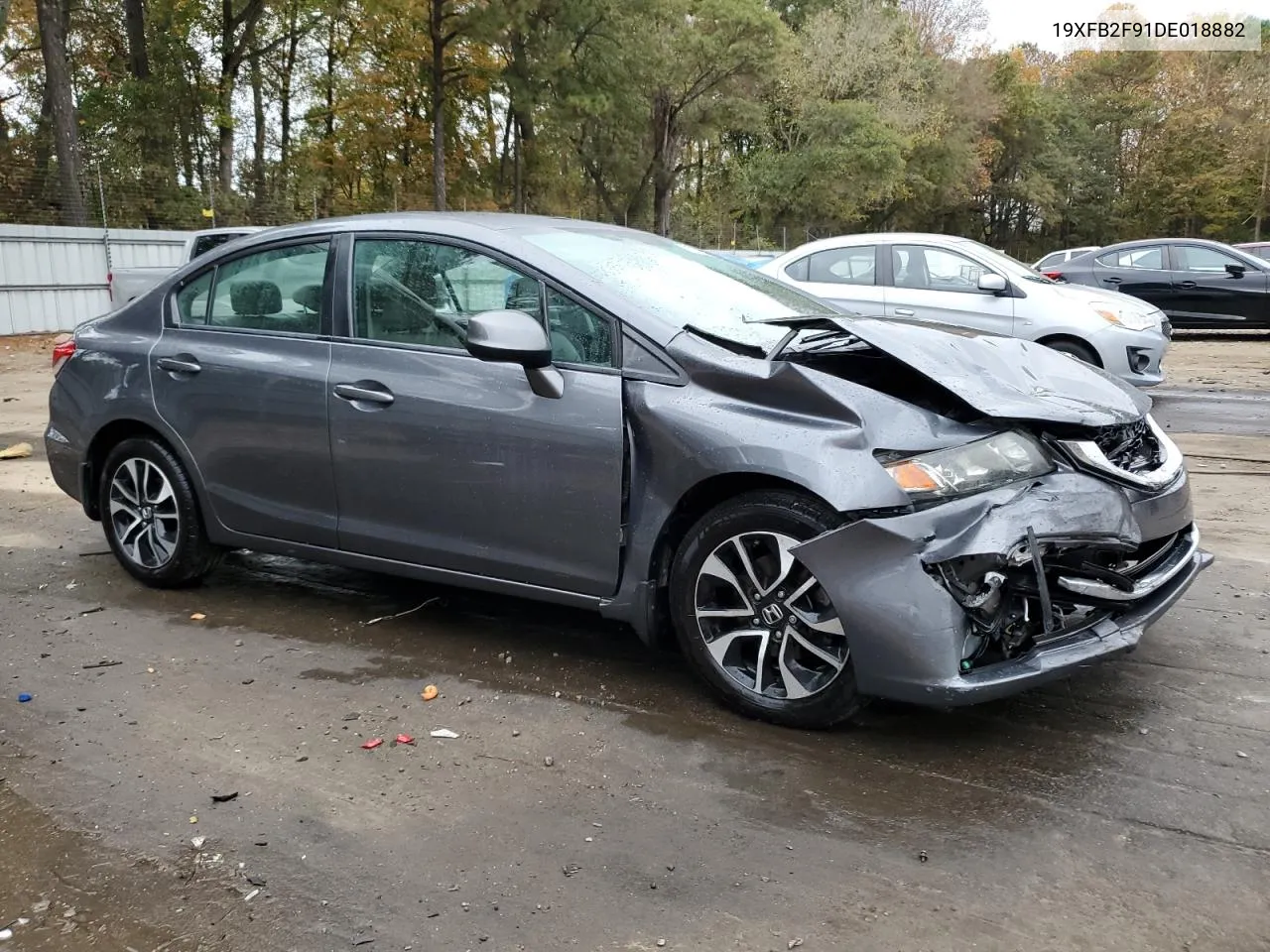 2013 Honda Civic Exl VIN: 19XFB2F91DE018882 Lot: 79192894