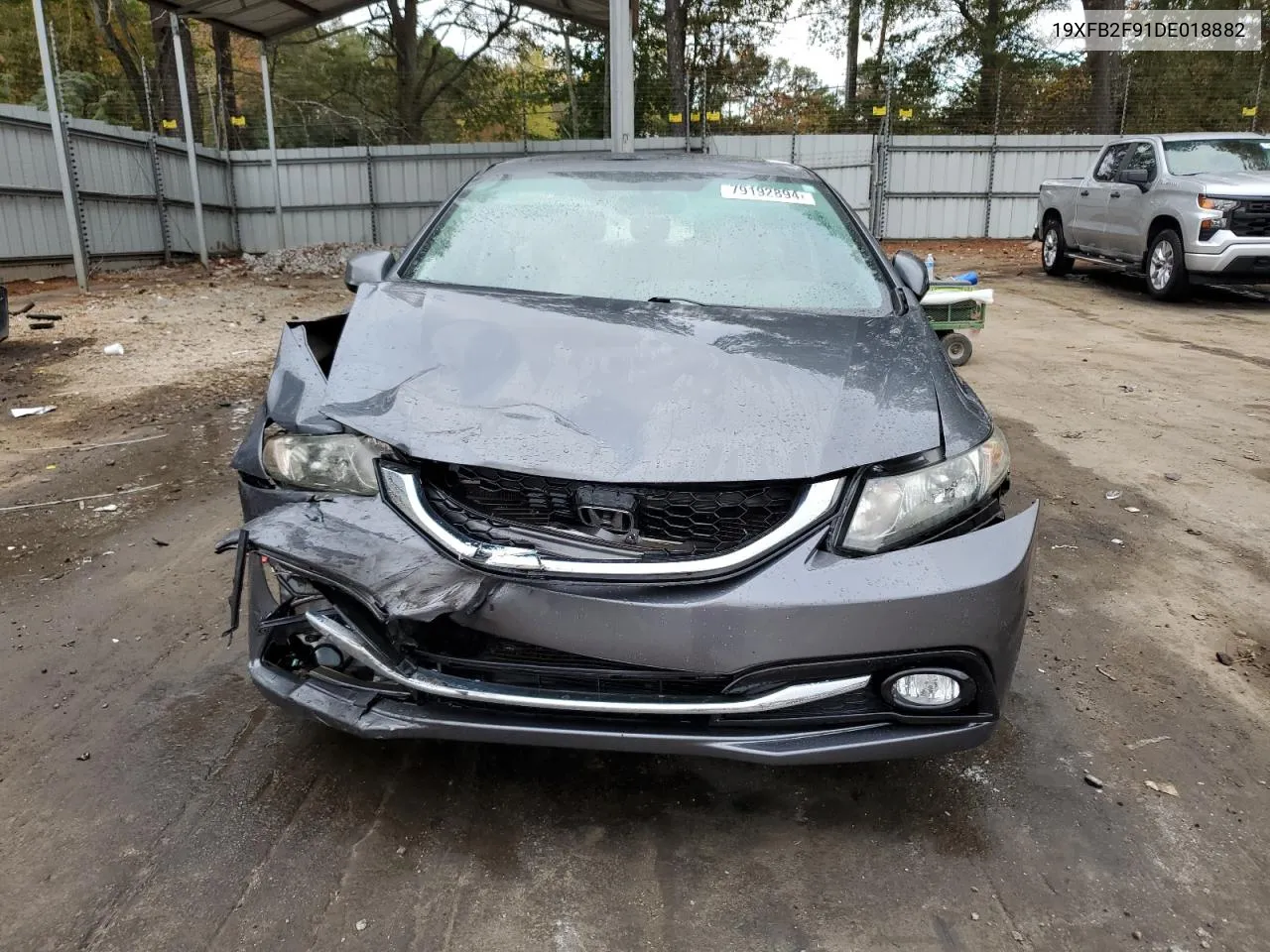 2013 Honda Civic Exl VIN: 19XFB2F91DE018882 Lot: 79192894