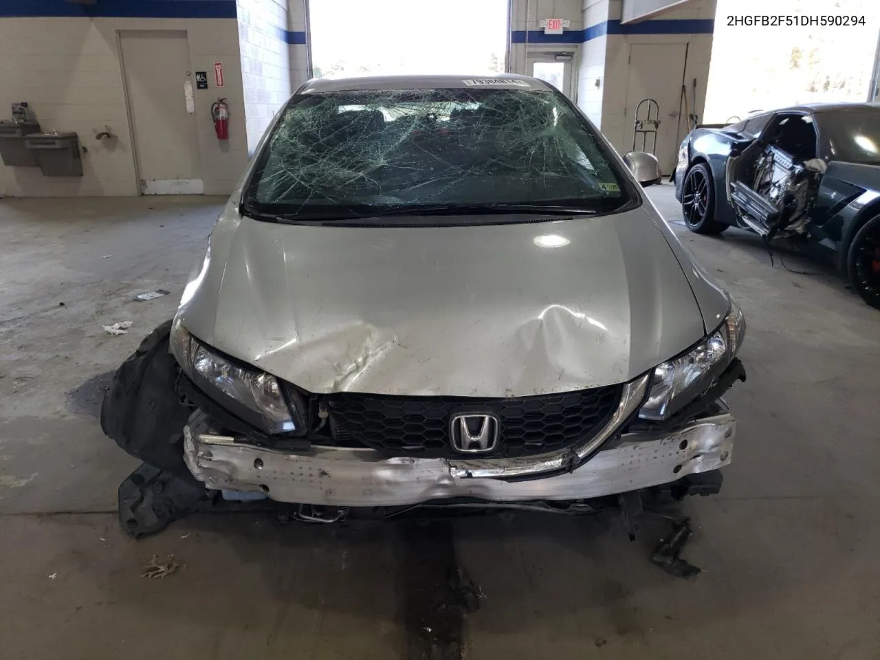 2013 Honda Civic Lx VIN: 2HGFB2F51DH590294 Lot: 79384814