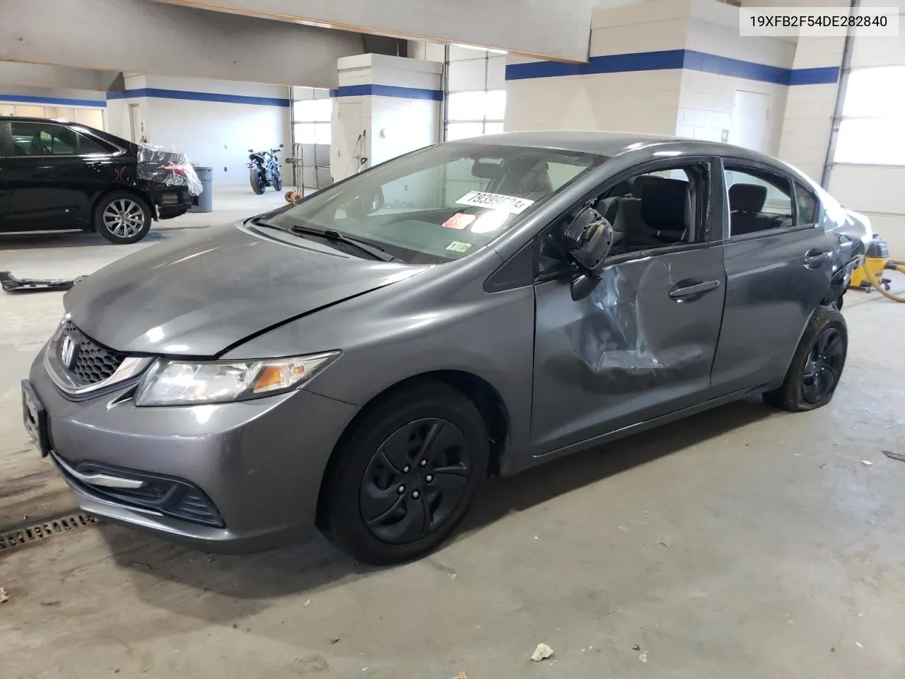 2013 Honda Civic Lx VIN: 19XFB2F54DE282840 Lot: 79399634