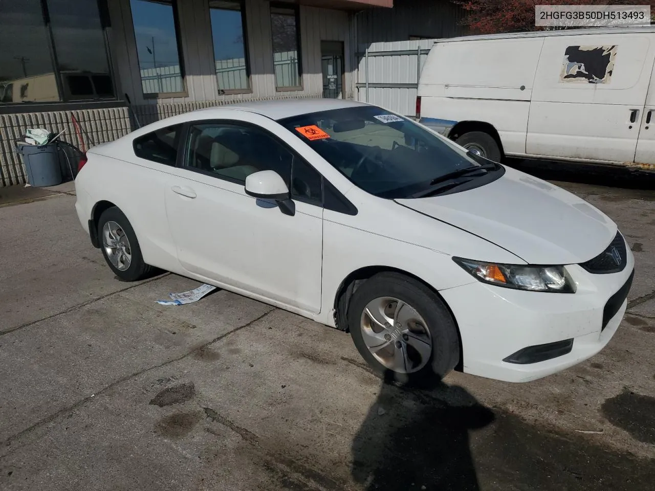 2013 Honda Civic Lx VIN: 2HGFG3B50DH513493 Lot: 79464584