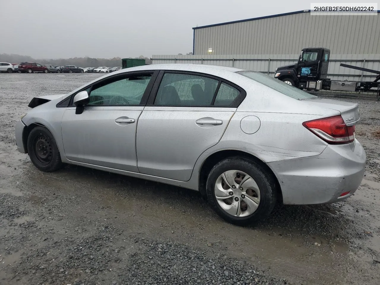 2013 Honda Civic Lx VIN: 2HGFB2F50DH602242 Lot: 79485144