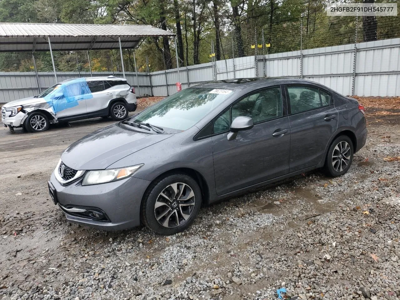 2013 Honda Civic Exl VIN: 2HGFB2F91DH545777 Lot: 79620464