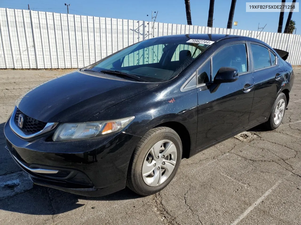 2013 Honda Civic Lx VIN: 19XFB2F5XDE271258 Lot: 79962744