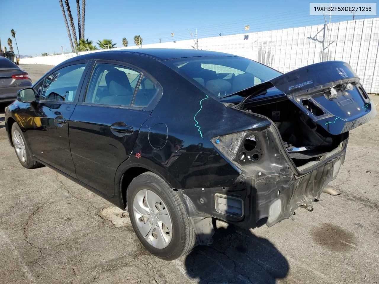 2013 Honda Civic Lx VIN: 19XFB2F5XDE271258 Lot: 79962744