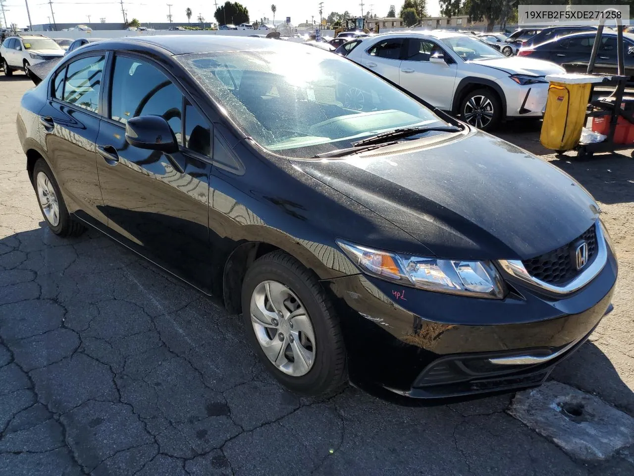 2013 Honda Civic Lx VIN: 19XFB2F5XDE271258 Lot: 79962744