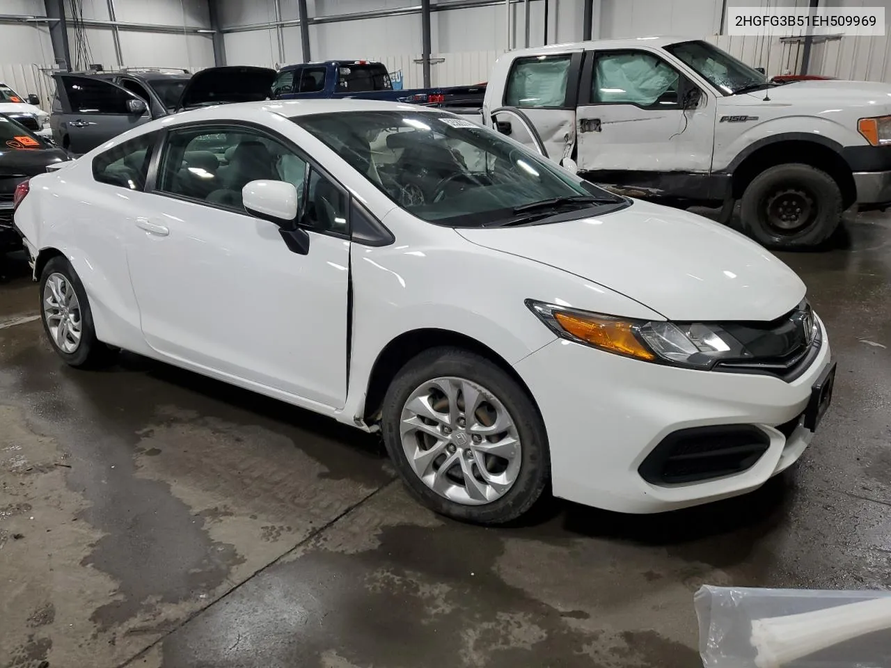 2HGFG3B51EH509969 2014 Honda Civic Lx