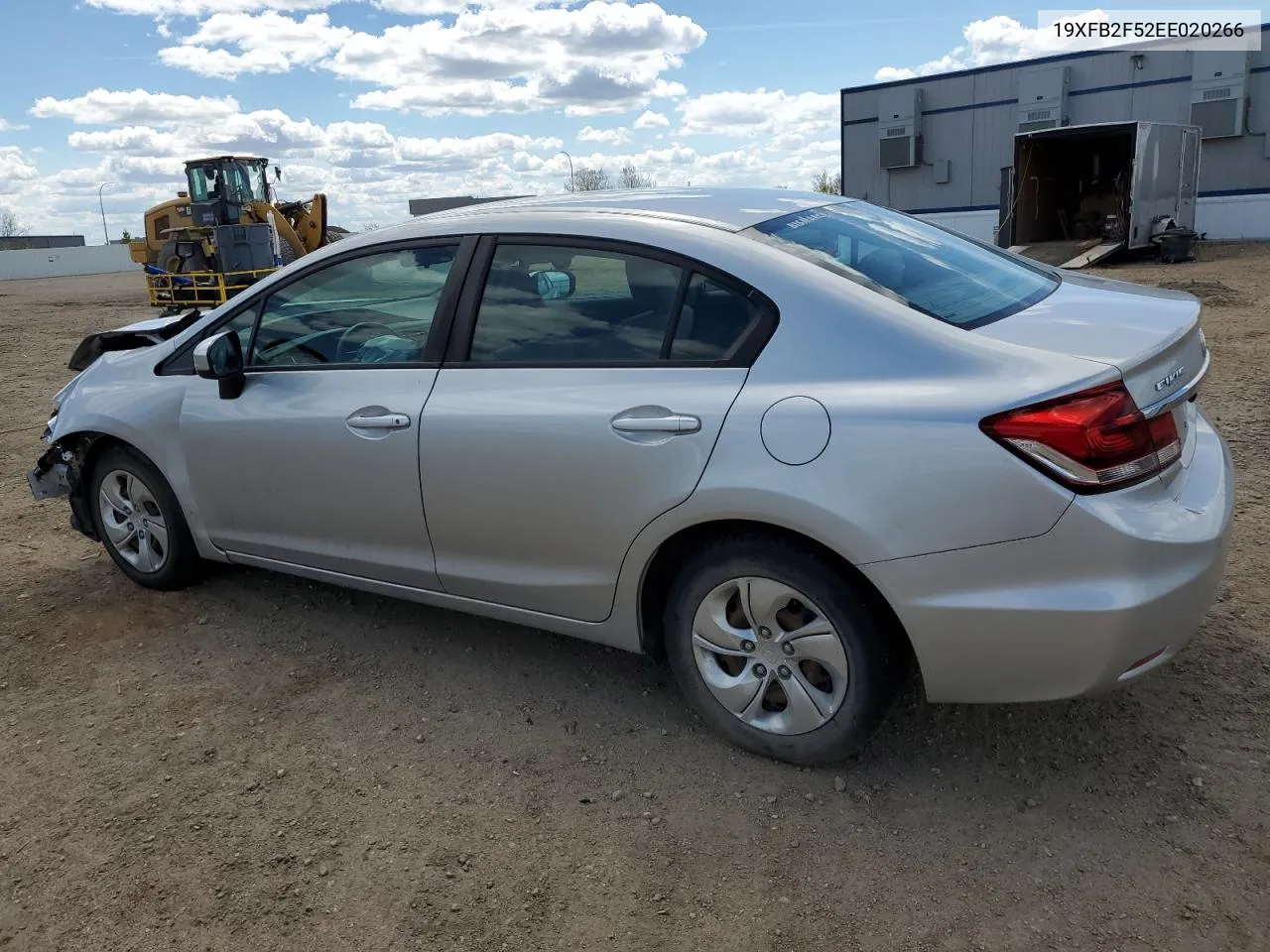 2014 Honda Civic Lx VIN: 19XFB2F52EE020266 Lot: 53282914