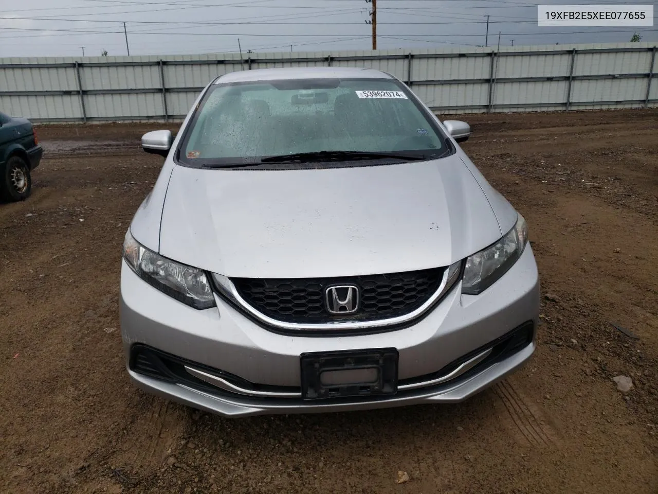 2014 Honda Civic Lx VIN: 19XFB2E5XEE077655 Lot: 53962074